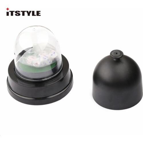 Automatic Dice Roller Cup Pub Bar Party Game Play With 5 Dices Electronic Club Dice Games Juego Piezas Madera