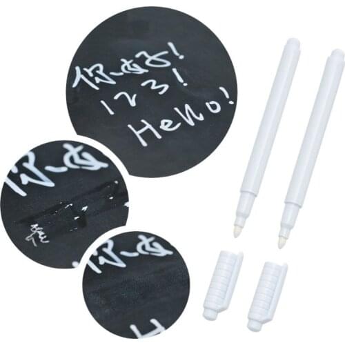 White Liquid Chalk Pen/Marker For Glass Windows Chalkboard Blackboard New