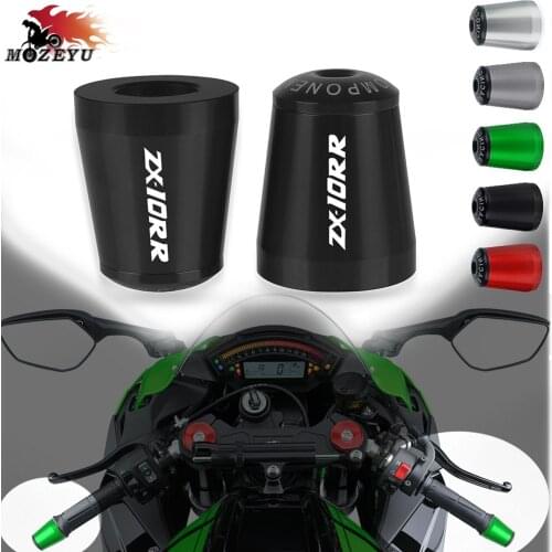 FOR KAWASAKI ZX-10RR Performance 2018 2019 2020 2021 Motorcycle grips ends Handle Bar Cap End Plugs CNC Handlebar Grips