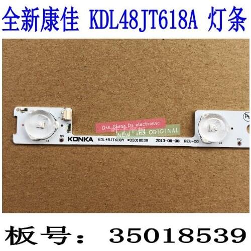 80 Pieces/lot original new LED backlight bar strip for KDL48JT618A KDL48SS618U 35018539 35018540 6 LEDS(6V) 442mm