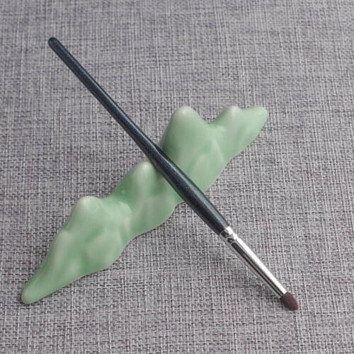 A25 Professional Handmade Make Up Brush Small Eye Shadow Blending Brush Soft Saikoho Goat Hair Makeup Brushes