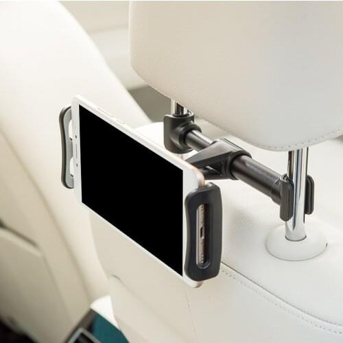 Car Back Seat Headrest Mount Bracket For iPad Tablet PC For Peugeot 307 206 308 407 207 508 208 406 2008 Lada Vesta Granta