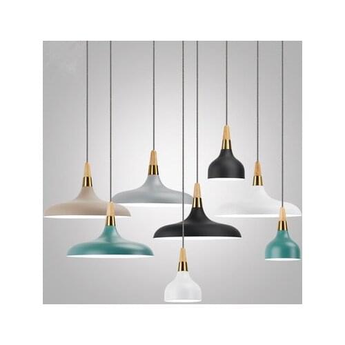 Nordic led stone lustre pendente kitchen dining bar kitchen fixtures living room pendant light bedroom hanging lamp