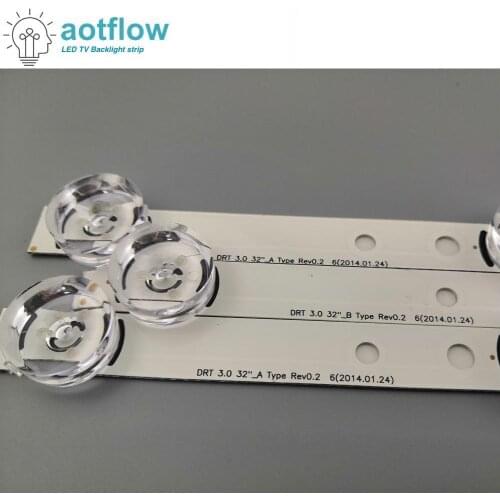 LED backlight strip for LG 32"TV innotek drt 3.0 32 LGIT drt3.0 WOOREE A B UOT 32MB27VQ 32LB5610 32LB552B 32LF5610 lg32lf560u