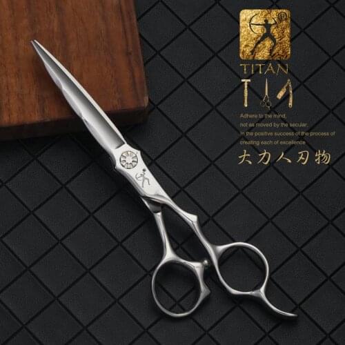 Titan hairdressing scissors barber tools for hair professional cutting shears vg10 steel 6.0inch