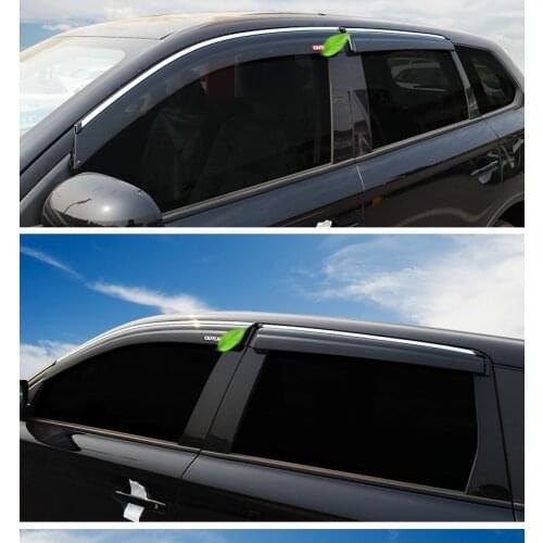 For Mitsubishi Domestic Outlander Visor Window Deflector 13-20 Outlander Modification Accessories Dedicated Decoration