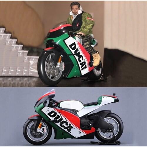 1:6 Scale Motorcycle Motorbike Diecast GP Race Bikes Street Motorbike Toys For Action Figure Scene Construction Display