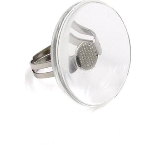 3pcs Reusable Permanent Makeup Ring Adjustable Eyelash Extension Adhesive Glue Haolder Tattoo Pigment Container Ink Cup