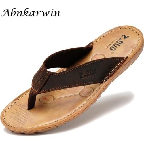 Abnkarwin Men's Flip Flops