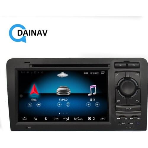 Car Stereo Receiver 2 Din Android for Audi A3,S3 2003-2011 Car Radio Multimedia DVD player GPS Navigation