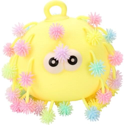 Kids Interactive Vent Ball Bright Color Accessories Educational Play Funny Table Toy Best Gift for Indoor/Outdoor