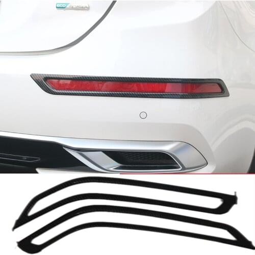 For Kia Cerato K3 4 2019 Rear Tail Fog Light Fog Lamp Frame Decoration Cover Trim Car Styling Exterior Accessories Auto Parts