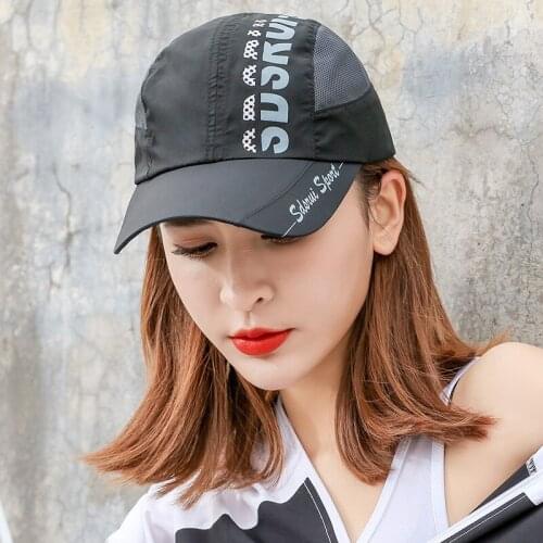 Men Women Summer Baseball Cap Thin Mesh Quick Dry Breathable Sun Hat Golf Tennis Cap Outdoor Running Hiking Camping Fishing Cap