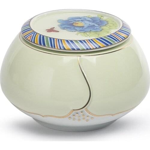Ceramic Cremation Urns Handmade Ceramics Chinese Style Cremation Urn for Human Or Pet Ashes Cats Dogs Animals Reptiles