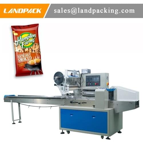 Multifunction Peanut Pillow Type Flow Packaging Machine