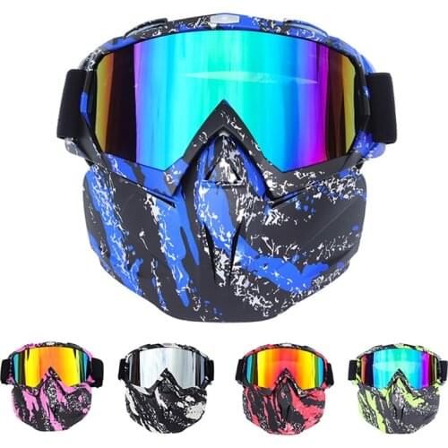 Men Women Ski Snowboard Mask Winter Snowmobile Ski Goggles Windproof Skiing Glass Motocross Sunglasses