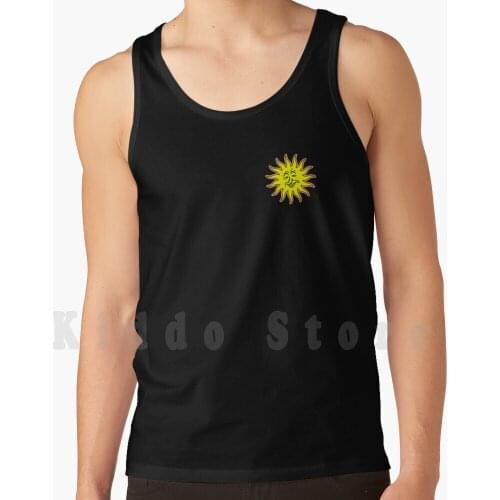 Man In The Sun-Small tank tops vest sleeveless Totally Gnarly Totallygnarly TotallygnarlyCool Rad Dude Awesome