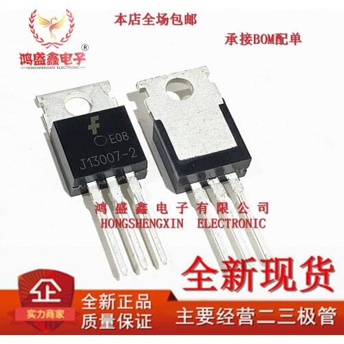 Original 5pcs/ J13007-2 E13007F2 E13007-2 TO-220F 13007