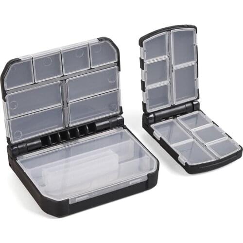 Portable Semi-Automatic Fishing Tool Box Bait Box Fish Hook Hook Up Storage Box Carp Fly Fishing Accessory Box