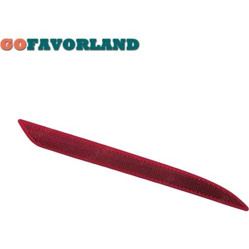 Right Side Bumper Reflector Light Trim Rear Red Plastic 2228200874 For Mercedes Benz S Class W222 AMG