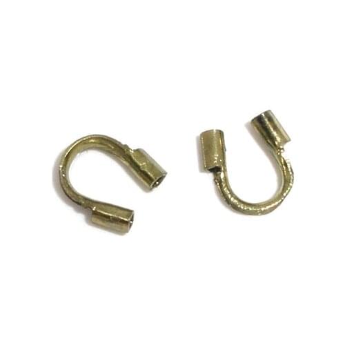 Copper Wire Protectors Arched Antique Bronze 5mm x5mm( 2/8" x 2/8"), 20 PCs new