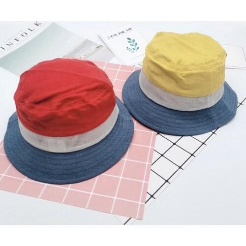 Cute Family Matching Caps Winter Baby Kids Dad Mom Patchwork caps Soft Warm Cotton Solid Mesh breathable
