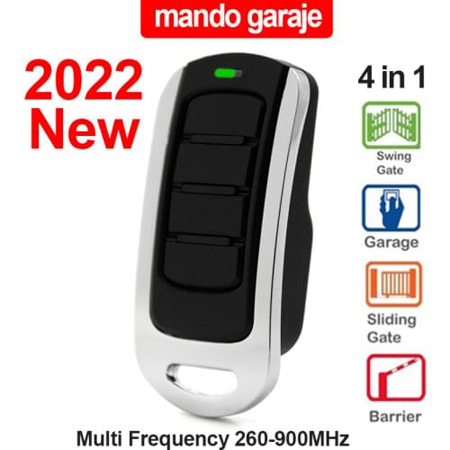 Rolling Code Remote Control Garage Door Replacement For 433.92MHz 868 MHz Remote Garage 4 CH Gate Door Opener