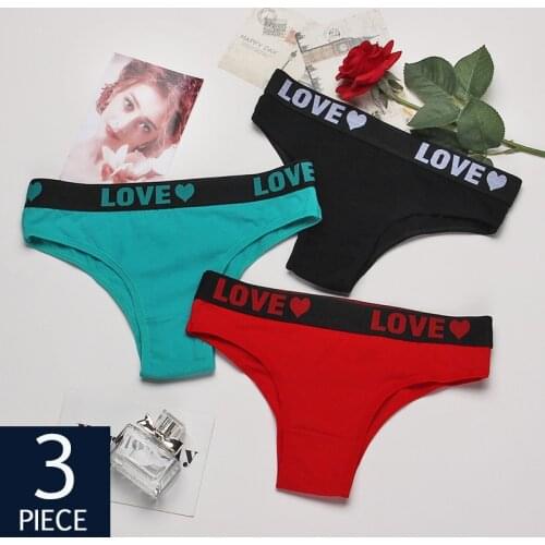 Best Price 3Pcs/lot Random Color Sexy Womens Cotton Panties Underwear Seamless Low Waist Briefs Comfortable Underpants Tanga