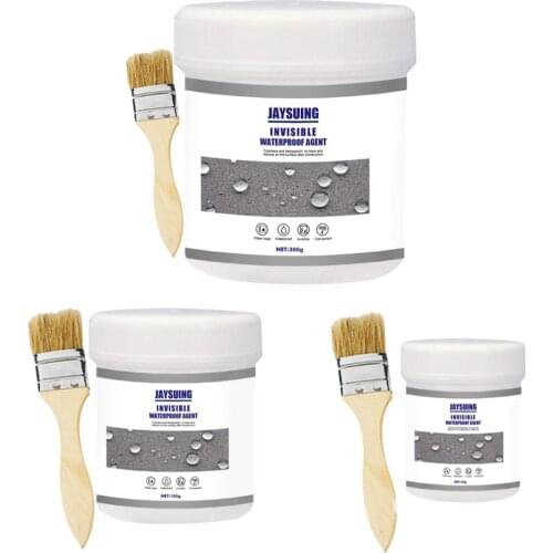 Waterproof Agent Toilet Anti-leak Nano Spray Glue Leak-trapping Repair Tools Sealant Adhesive Tile Wall Roof Patching Tape Brush