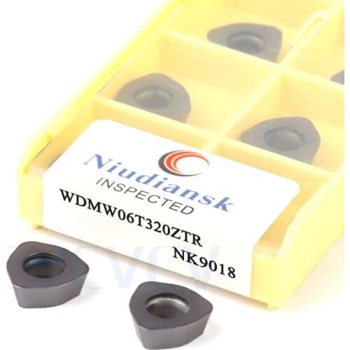 WDMW06T320ZTR NK9018 CNC Lathe Cutter Cutting Milling Turning Tool Carbide Insert Machining Part For Stainless Steel Good Effect