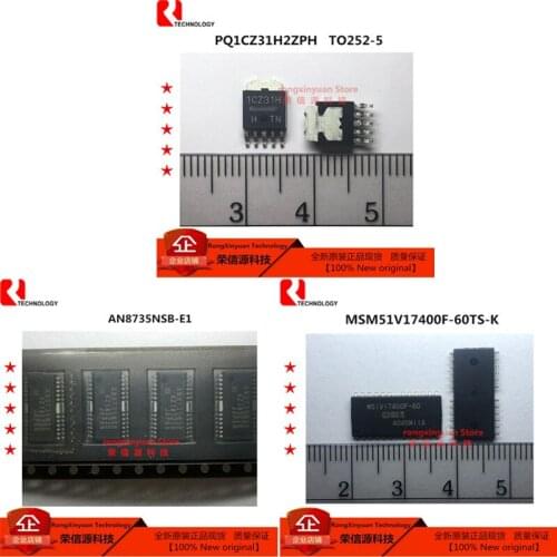 1 pcs PQ1CZ31H2ZPH 1CZ31H TO252-5 PQ1CZ31H AN8735NSB-E1 AN8735NSB MSM51V17400F-60TS-K M51V17400F-60 MSM51V17400F-60 New original
