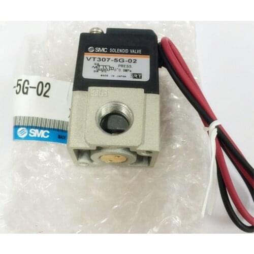 3 way pneumatic High frequency solenoid valve 1/8" thread AC 220v /12V DC VT307 wire lead type