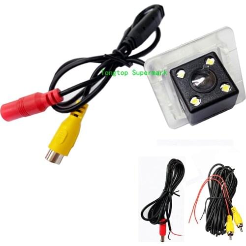 4Led Night Vision CCD Rear View Camera Rear View Camera For Chery Tiggo 3 tiggo 3X 2014 2015 2016 2017 2018 2019 2020