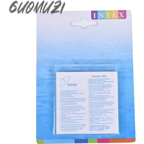 6 Pack PVC Puncture Repair Adhesive Patch Inflatable Toy Swimming Pool Float Air Bed Dinghies Patches Pools Accessories 7 x 7 cm