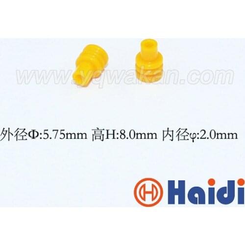 Free shipping 100pcs automotive plug rubber seal 357 972 741 B super wire seals for auto connector