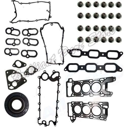 Engine Gasket Set Overhaul Gasket Kits Fit For LR4 Range Rover / Sport Jaguar XF XJ F-Type F-Face 3.0T 306PS AJ126 2013