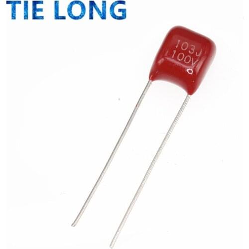 10pcs/lot Original CBB 100V 103J 0.01UF 10NF P5 Metallized Film Capacitor