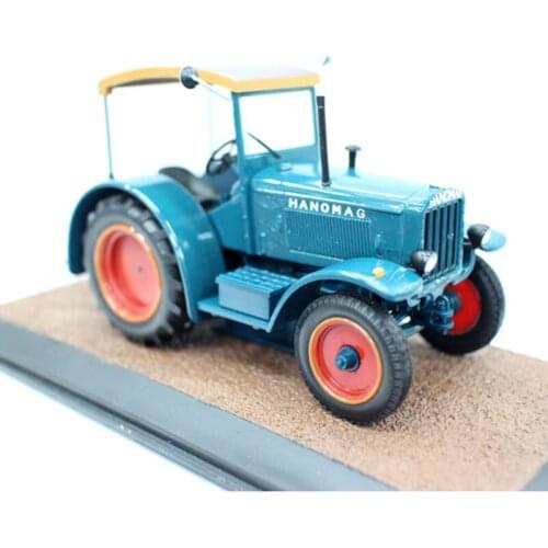 Diecast 1/32 Alloy Agricultural Vehicle Hanomag R40 1947 Vintage Tractor Model Collection Static Display Ornaments Souvenir
