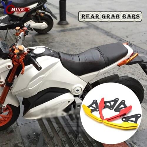 Motorcycle Rear Grab Bars Rear Seat Pillion Passenger Grab Rail Handle Bar Grip For Honda Grom 125 MSX125 MSX 125 M3 2014-2015