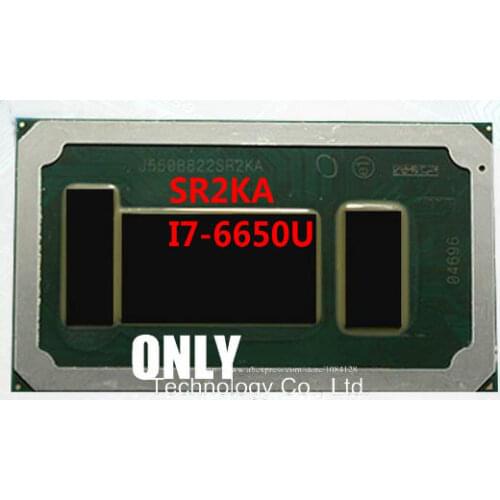 100% New and Original i7-6650U I7 6650U SR2KA BGA with ball CPU IN STOCK For Laptop