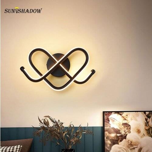 Modern Led Wall Lamp 110V 220V Sconce Wall Light For Living room Dining room Bedroom Bedside Light Corridor Light Wall Led Light