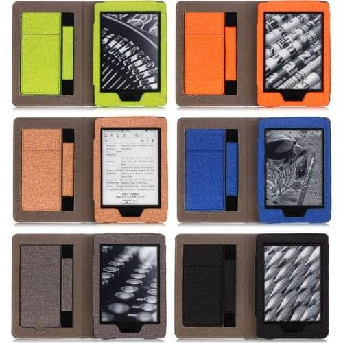 Universal Protective Case E-book Cover Magnetic Solid Color Smart Case Protector for Kindle Paperwhite 1 2 3 4 Accessories 83XB