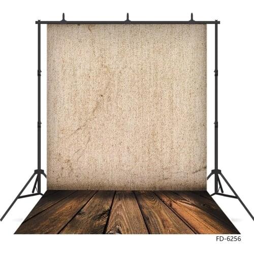 Grey Cloth Wall Wooden Floor Photo Backdrop Vinyl Background Photography Props for Portrait Children Baby Toy Pet Photobooth