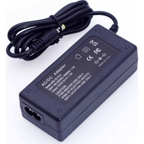 LiitoKala 25.2V 1A 6 Series 18650 Lithium Battery Pack Charger 24V 1000mAh Polymer li-ion battery charger DC 5.5*2.1mm