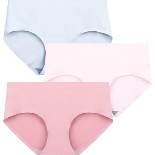 SH-0090 Women Candy Color Seamless Underpants