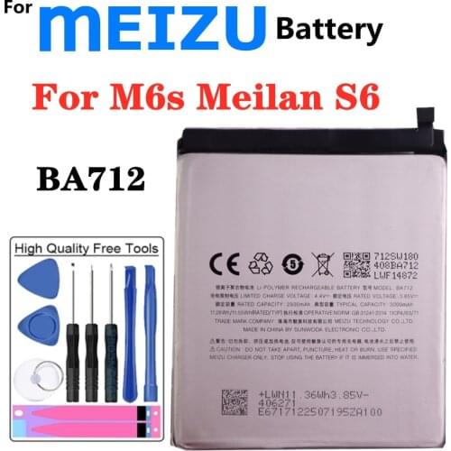 ZQTMAX Meizu M6s Phone Batteries