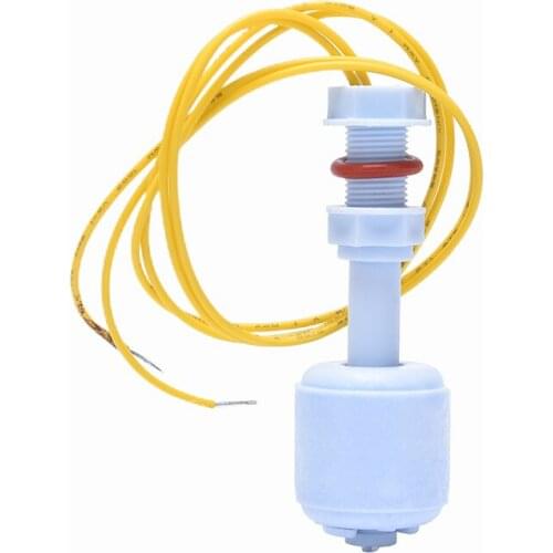 1pc Liquid Water Level Sensor White PP Horizontal Float Switch easy to use level control device