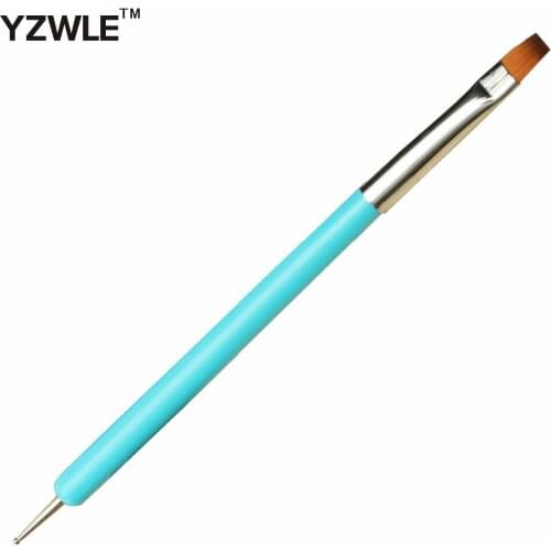 YWK 1 Pc New Arrival Promotion Nail Art Pen Painting Dotting Acrylic UV Gel Polish Nail Brush Liners Tool 10-11