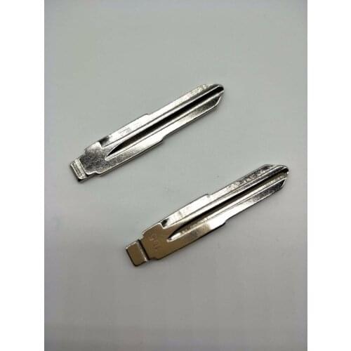 10Pcs/lot Best Qualit Metal Metal Blank Uncut Flip KD Remote Key Blade Type NO.105 for chevrolet