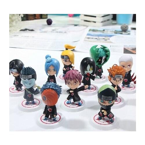 11pcs/set Anime Q Version PVC Figure Collection Model Toys Gift